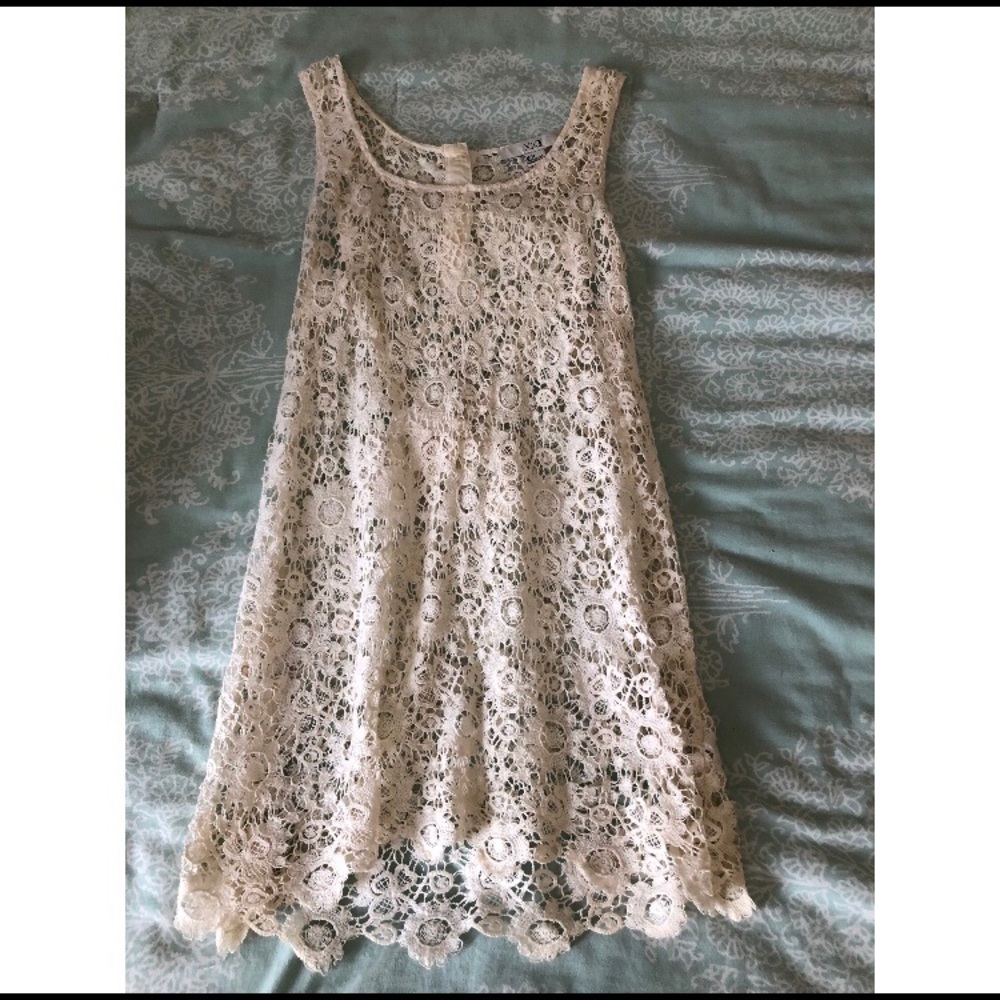 Forever 21 crochet dress